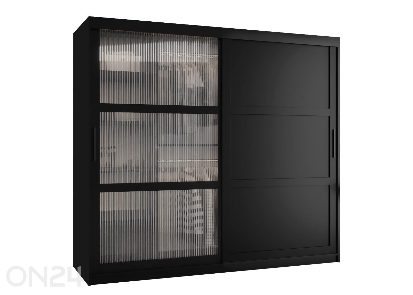 Liukuovikaappi Flutes 200 cm kuvasuurennos