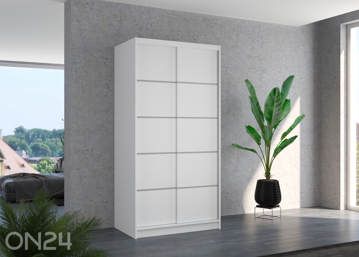 Liukuovikaappi Fran 100 cm kuvasuurennos