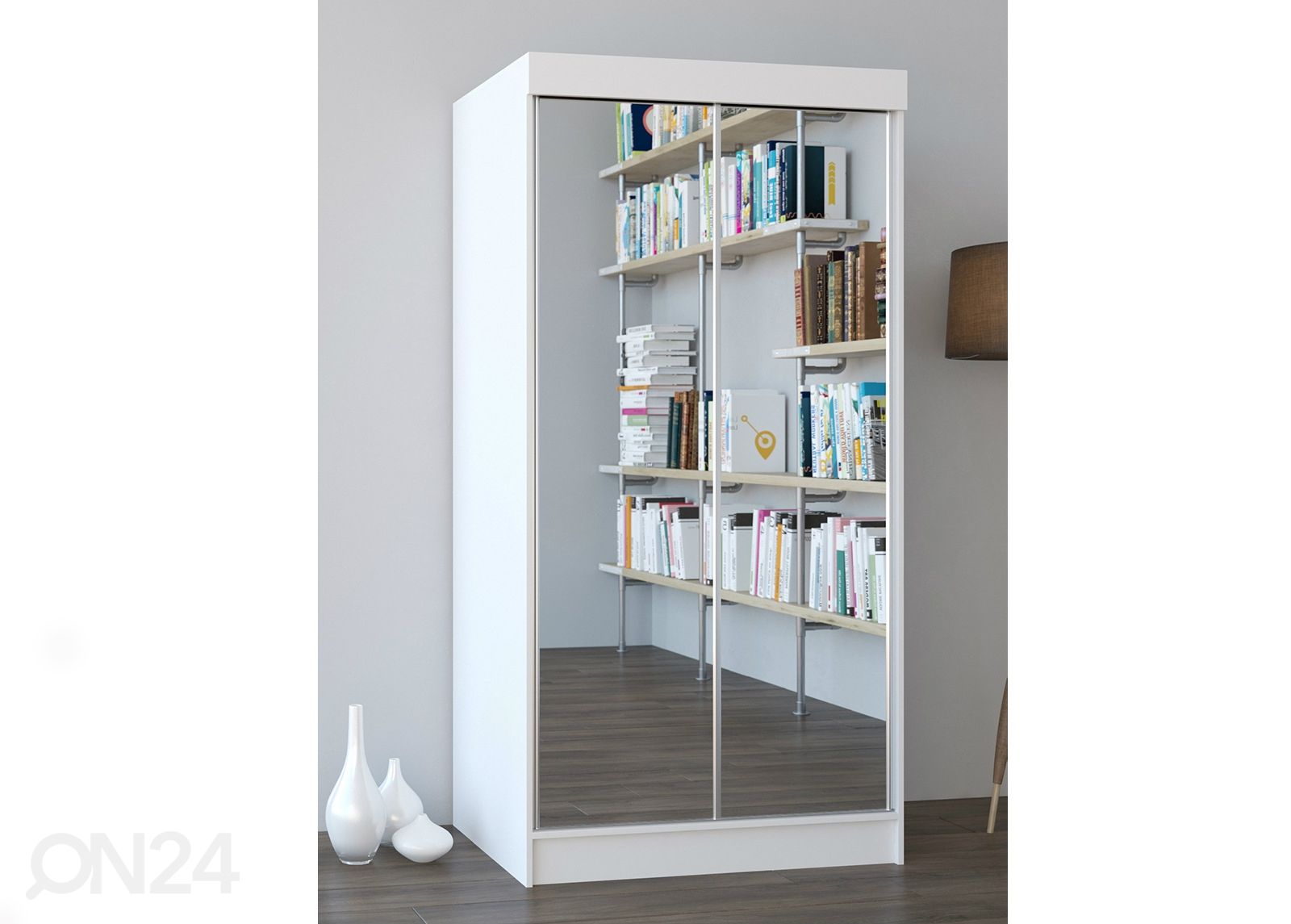 Liukuovikaappi Luize 100 cm kuvasuurennos