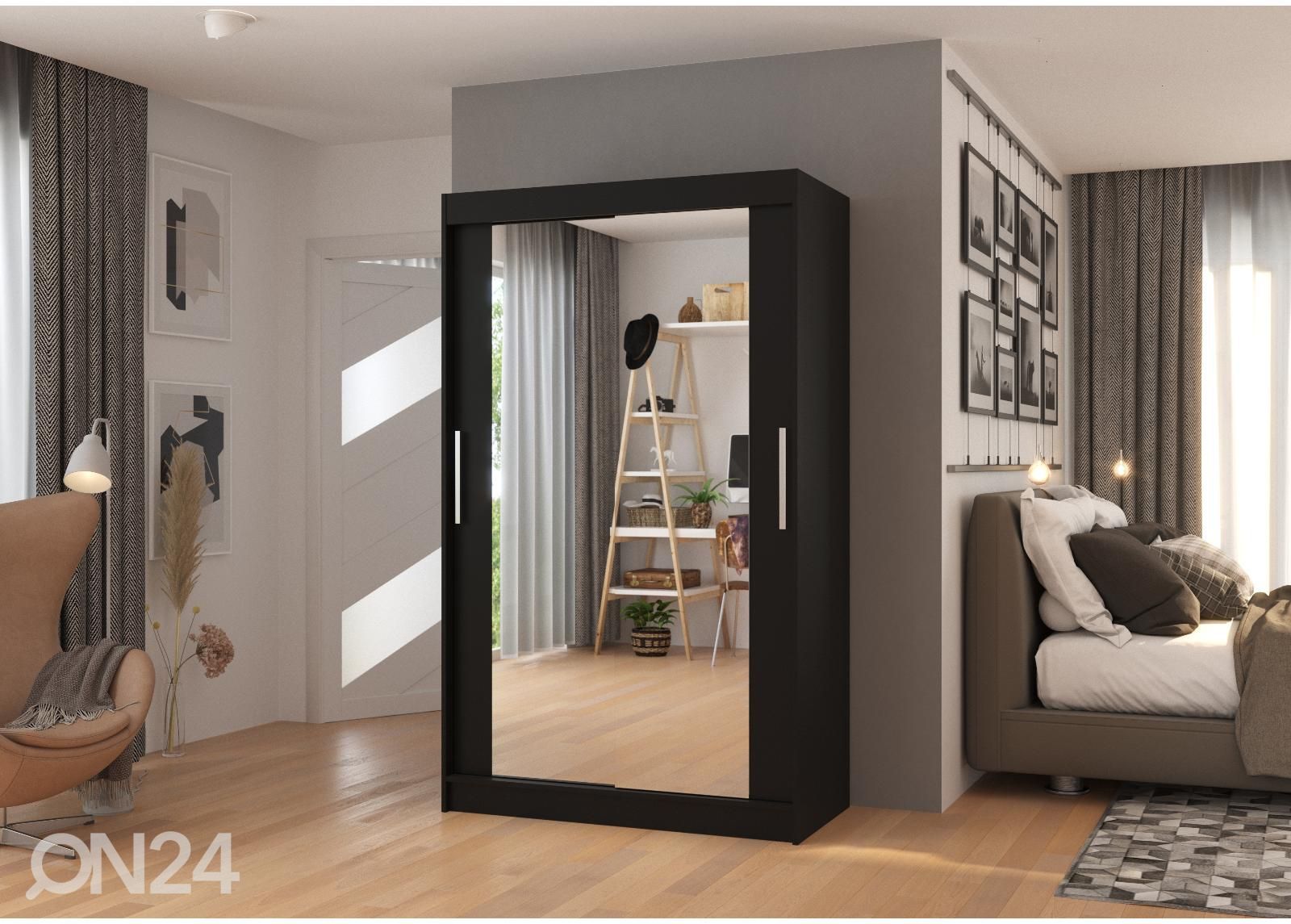 Liukuovikaappi Matlock 120 cm kuvasuurennos