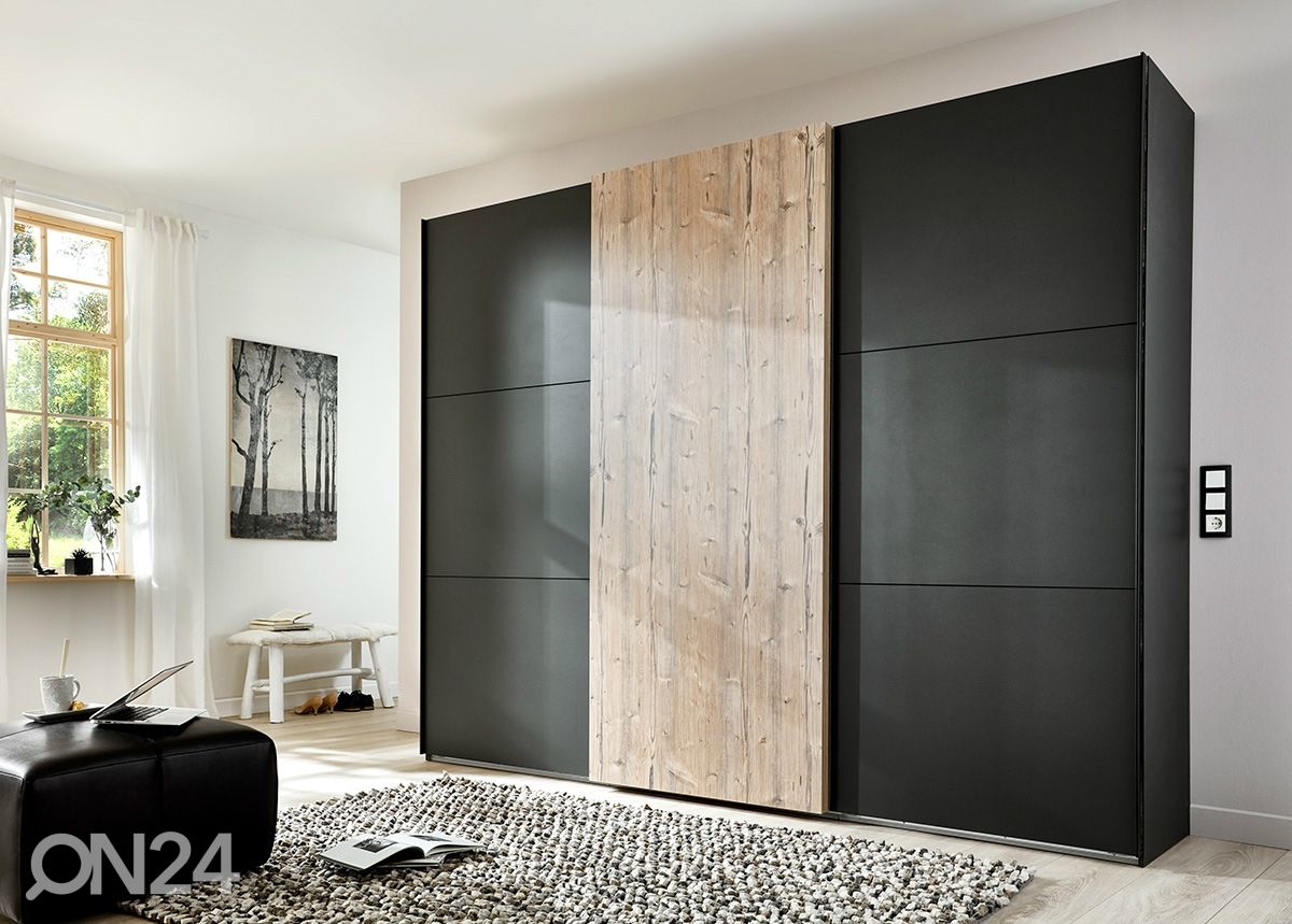 Liukuovikaappi Portfield h216x300 cm kuvasuurennos