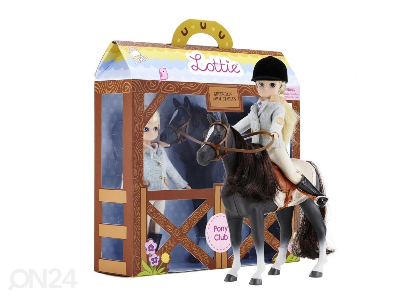 Lottie nukke ja Poni kuvasuurennos