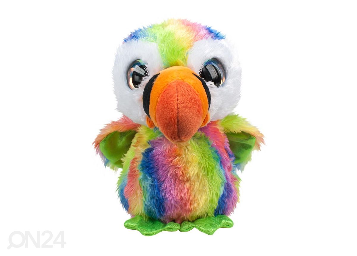 Lumo Stars papukaija Lenni 15 cm kuvasuurennos