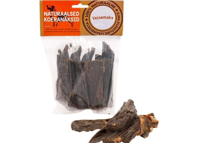 Luonnollinen koiran makupala naudan maksa 500 g kuvasuurennos