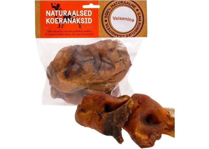 Luonnollinen koiran makupala naudan nenä 500 g kuvasuurennos