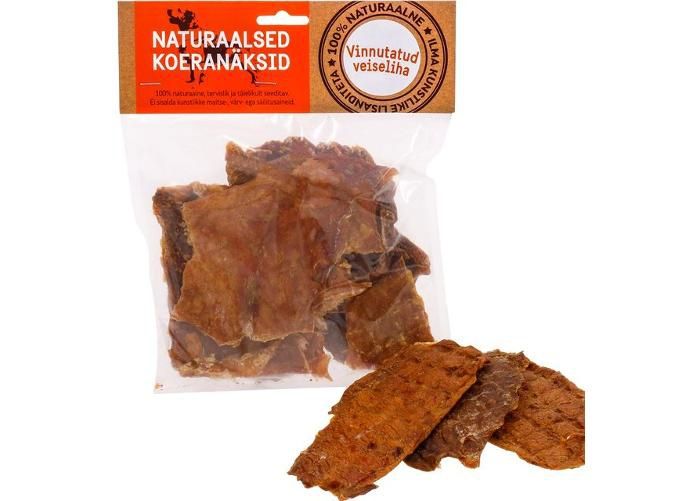 Luonnollinen koiran makupala naudanliha 500 g kuvasuurennos