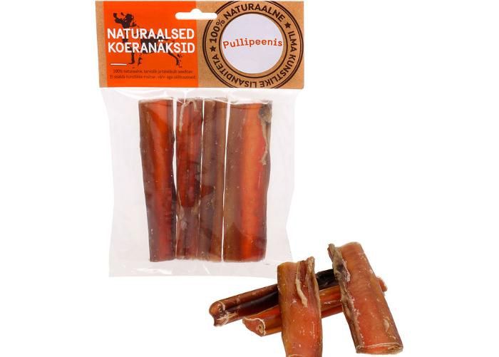 Luonnollinen koiran makupala sonnin penis 12 cm N4 kuvasuurennos