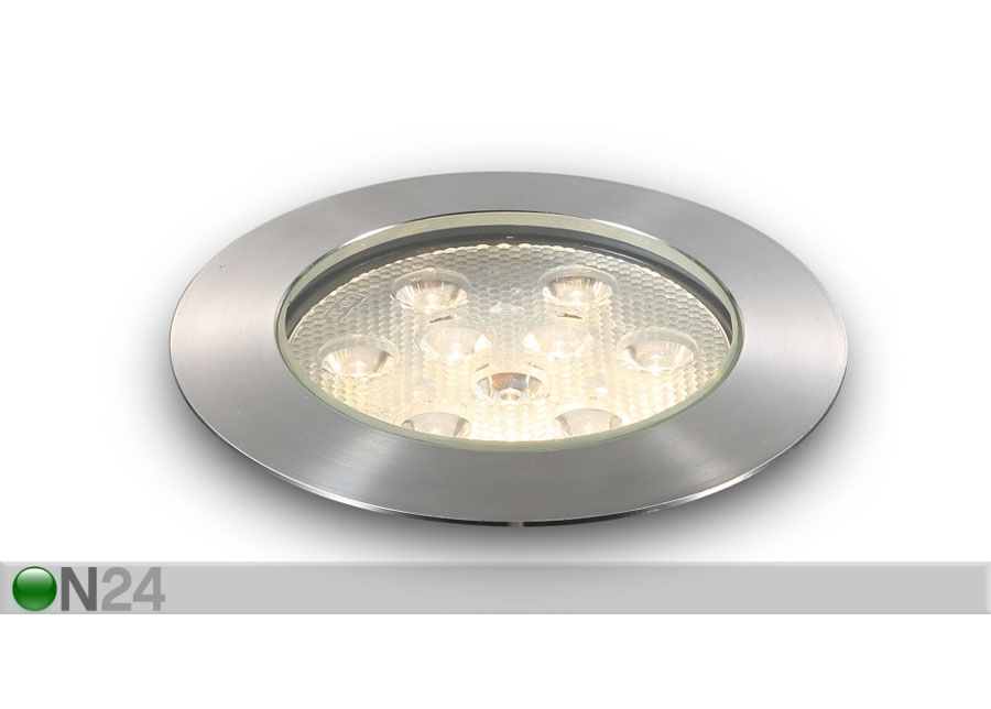 Maahan upotettava LED valaisin, IP67 kuvasuurennos
