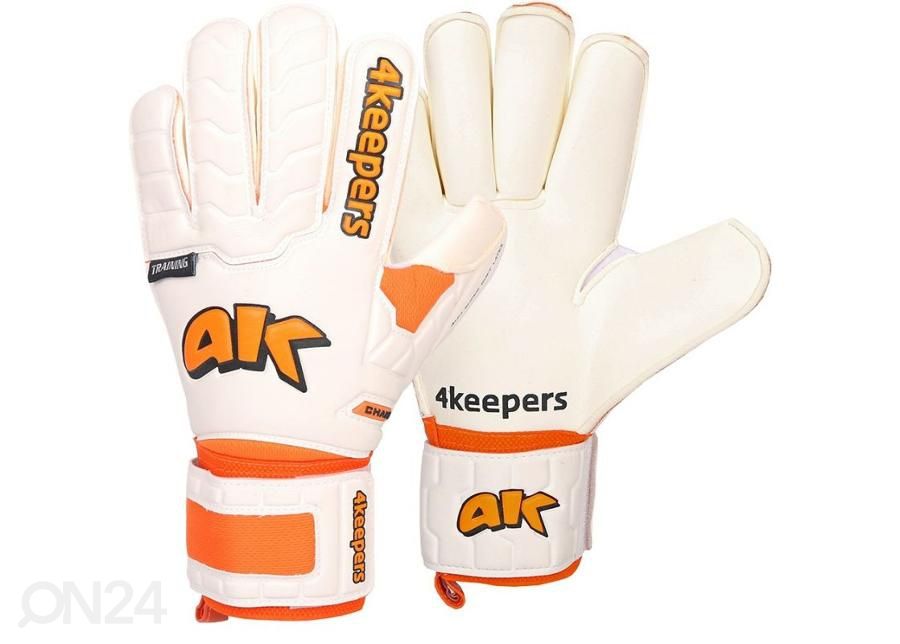 Maalivahdin hanskat 4keepers Champ Training IV Roll Finger kuvasuurennos