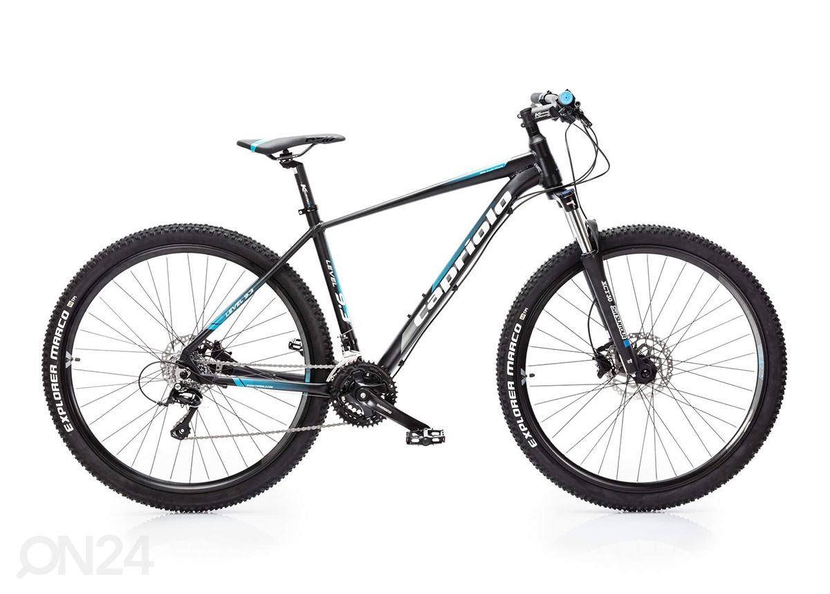 Maastopyörä MTB 9.3 29", musta-sininen kuvasuurennos