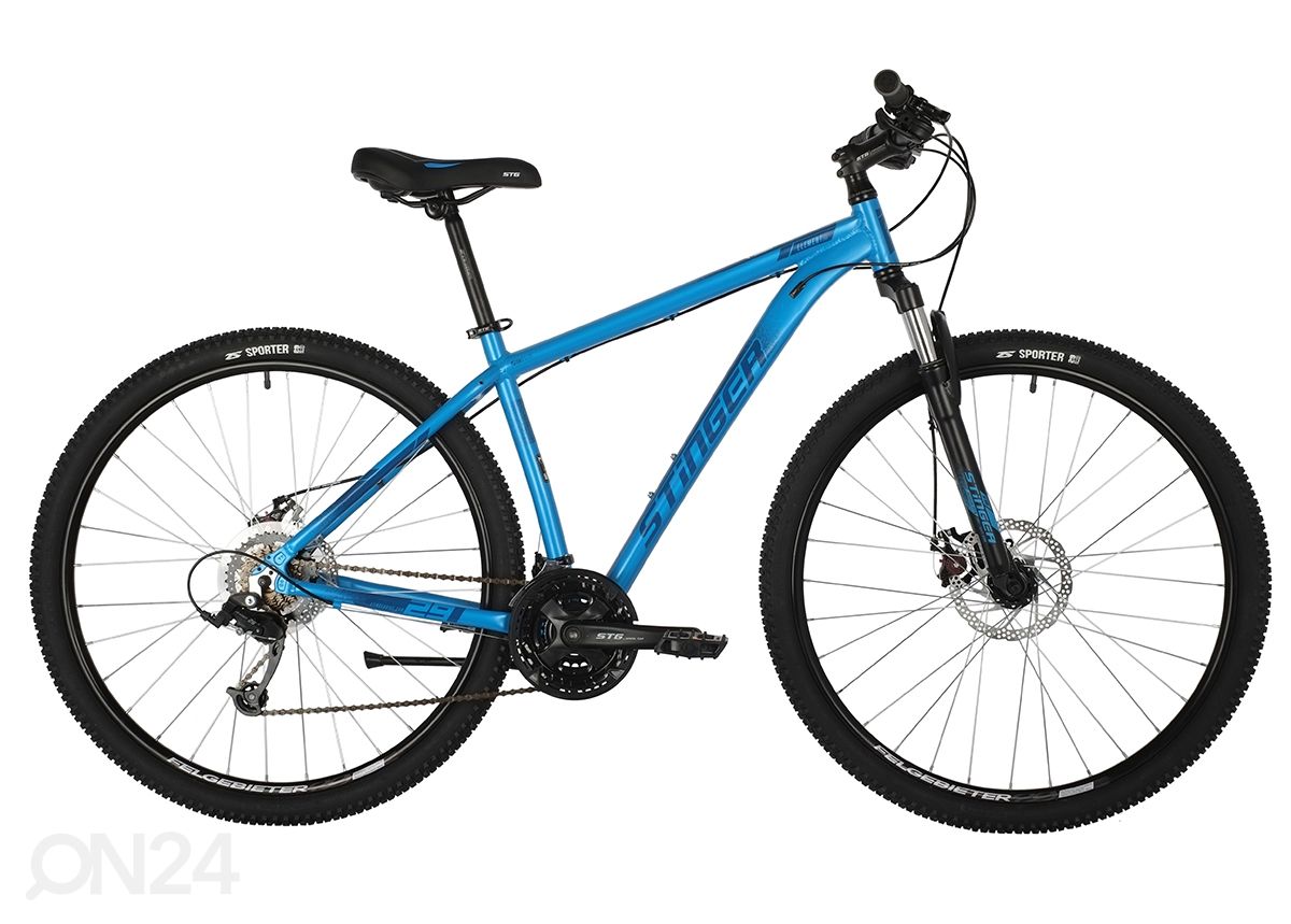 Maastopyörä Stinger Element Evo 27,5", sininen kuvasuurennos