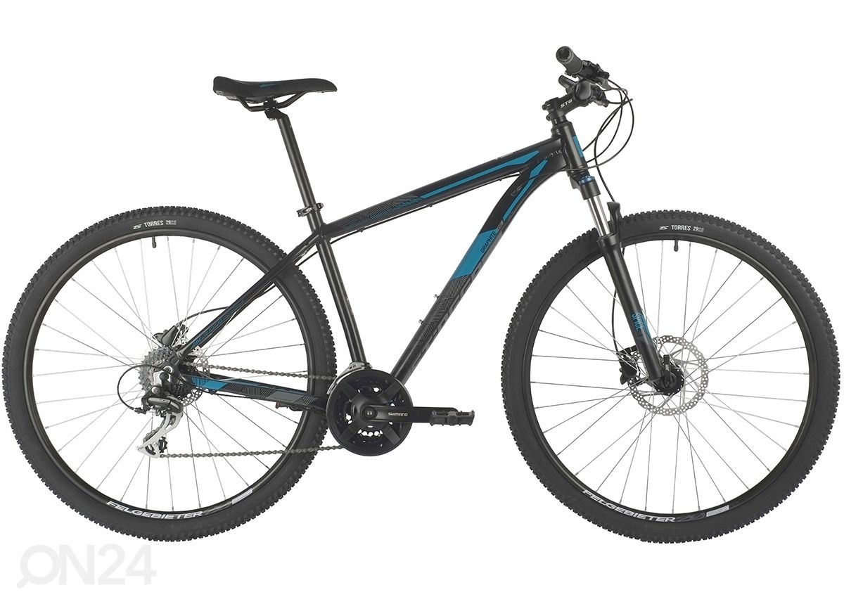 Maastopyörä Stinger Graphite EVO 29", musta kuvasuurennos
