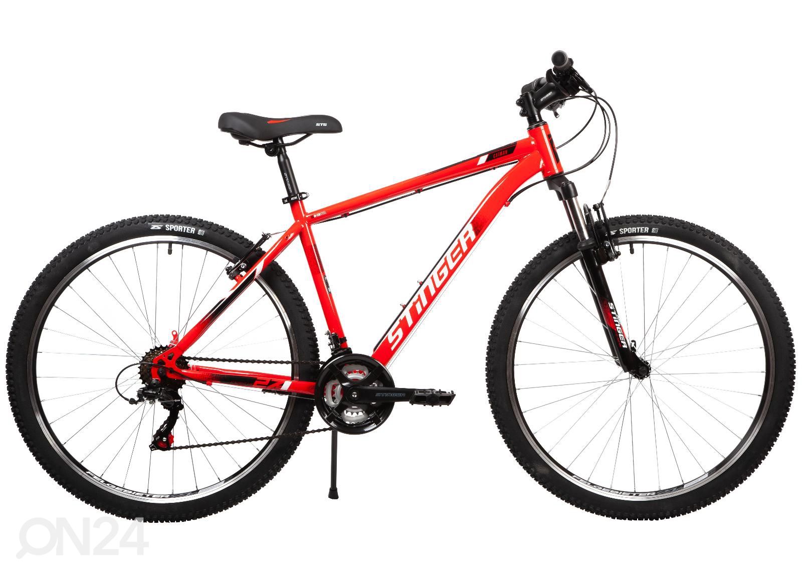 Maastopyörä29" Caiman 18" Stinger punainen kuvasuurennos