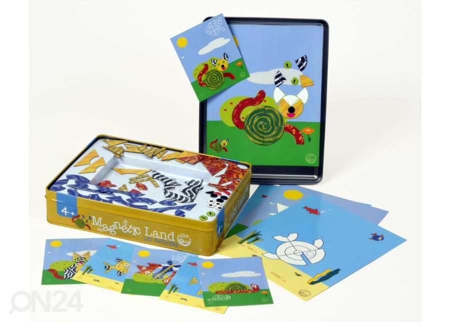 Magneettilelu Funny animals 4+ kuvasuurennos