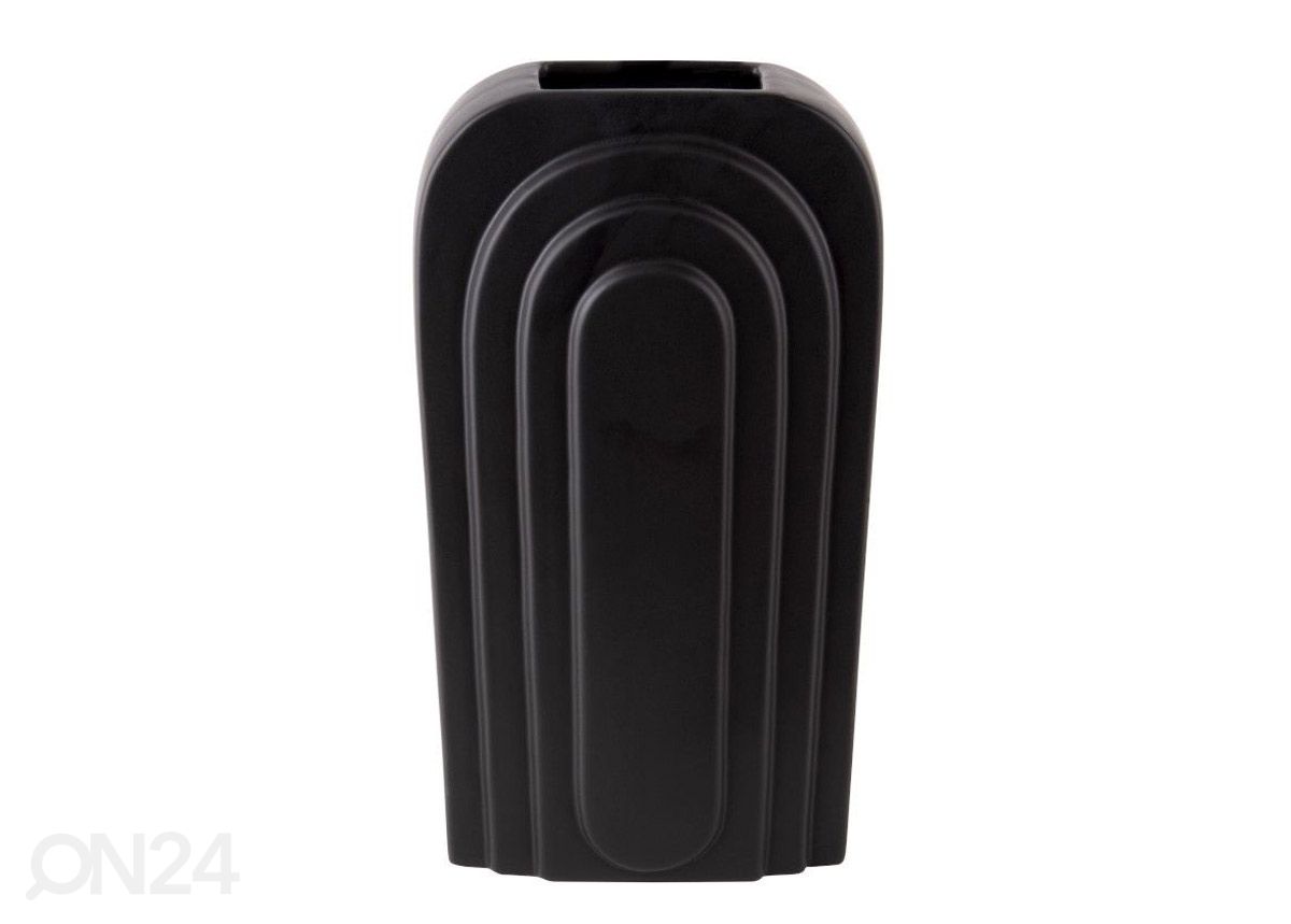 Maljakko Arc h27 cm, musta kuvasuurennos