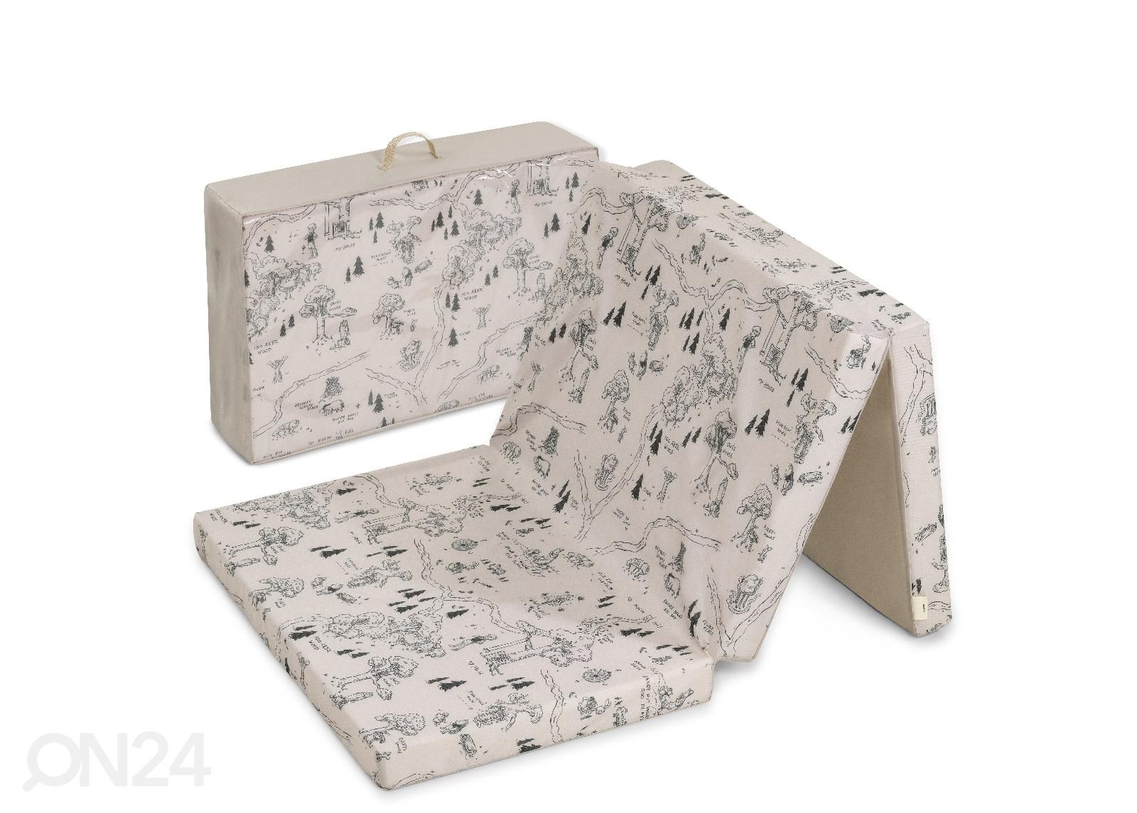 Matkasängyn patja 60x120 cm Hauck Sleeper Winnie the Pooh beige kuvasuurennos