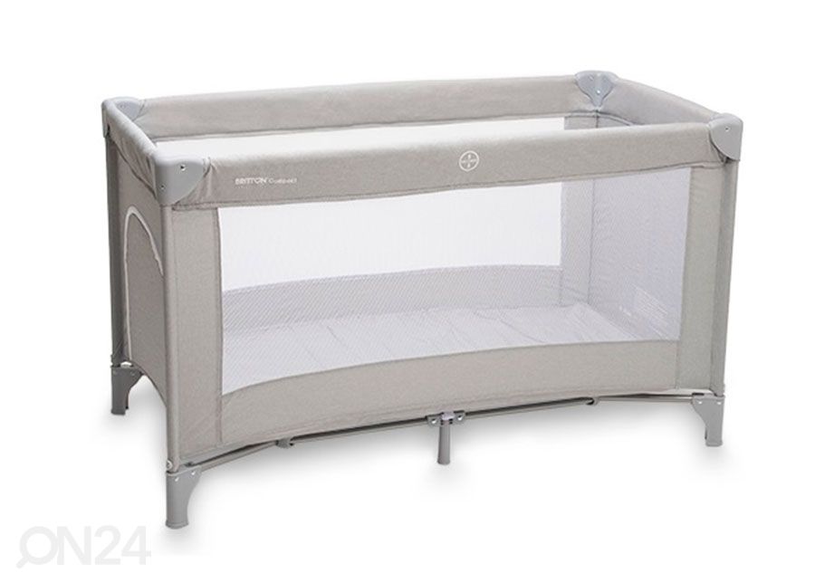 Matkasänky Britton Compact, kristallinharmaa kuvasuurennos