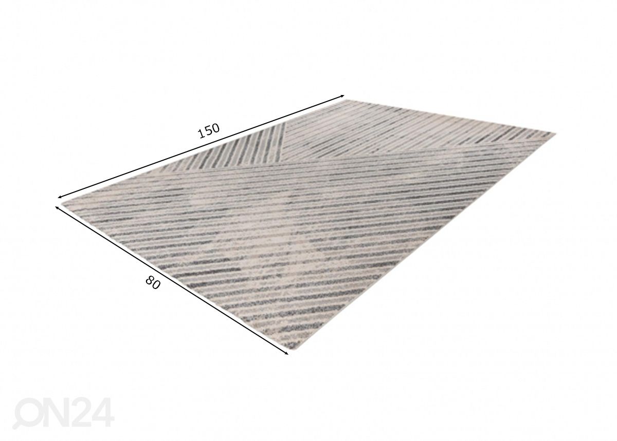 Matto 80x150 cm kuvasuurennos mitat