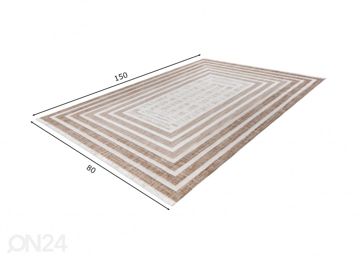 Matto 80x150 cm kuvasuurennos mitat