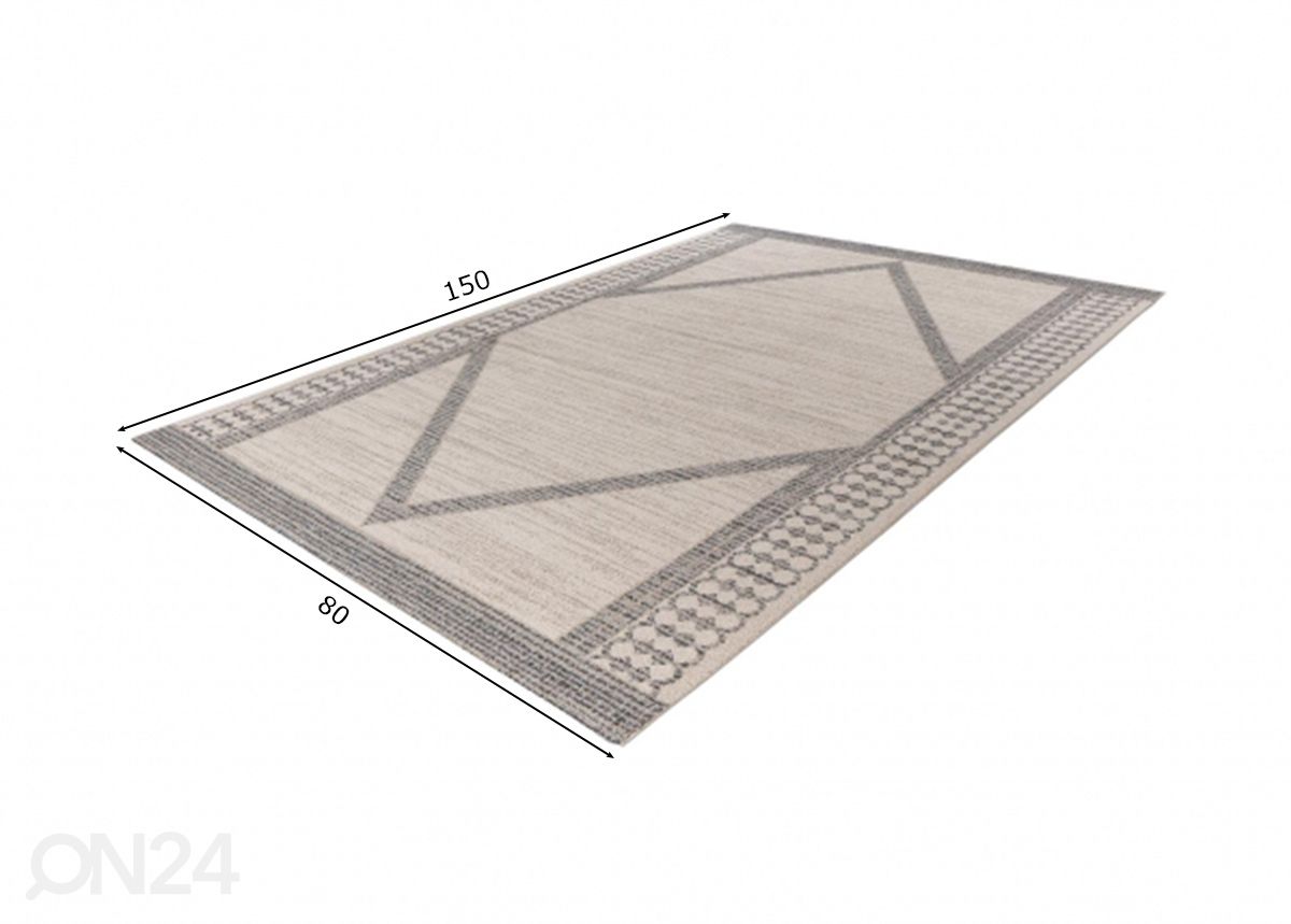 Matto 80x150 cm kuvasuurennos mitat