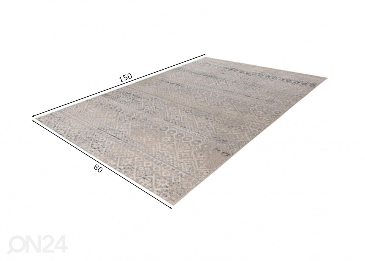 Matto 80x150 cm kuvasuurennos mitat