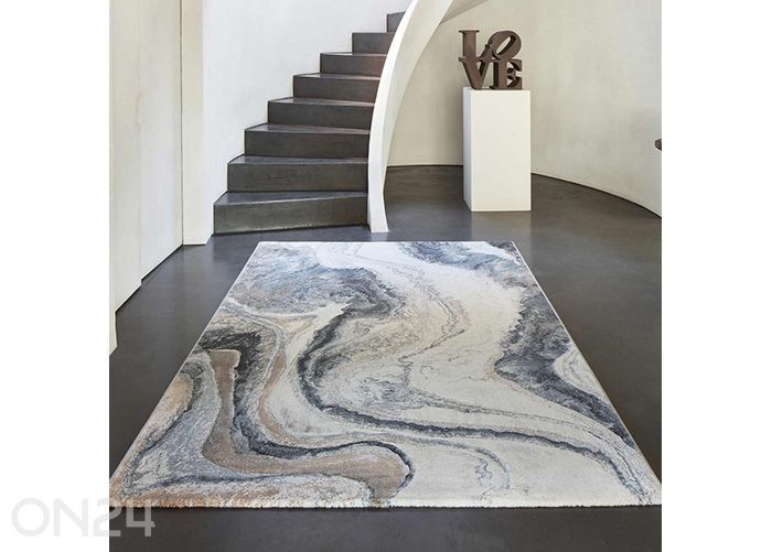 Matto Argentum Marble 160x230 cm kuvasuurennos