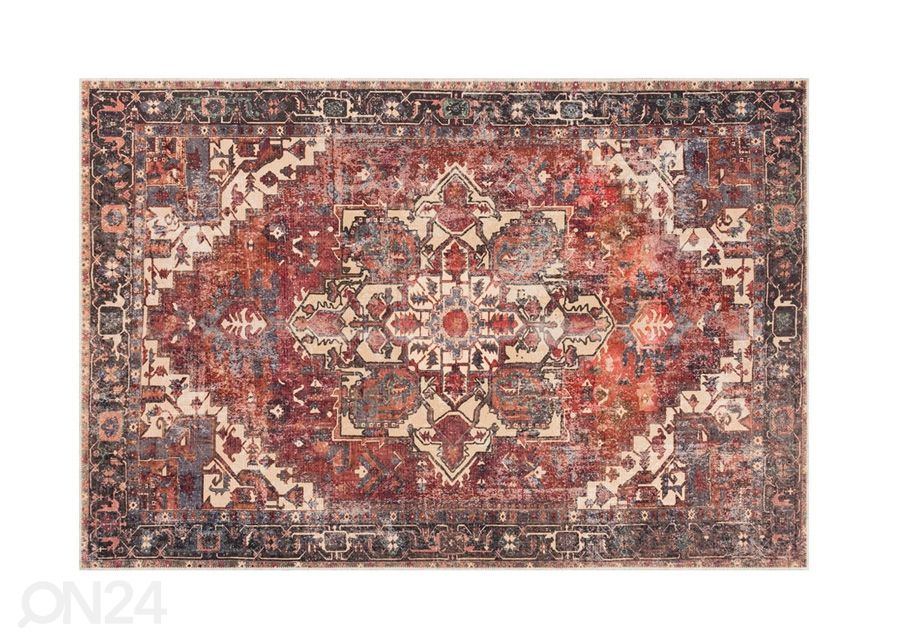 Matto Baku Red 160x230 cm kuvasuurennos
