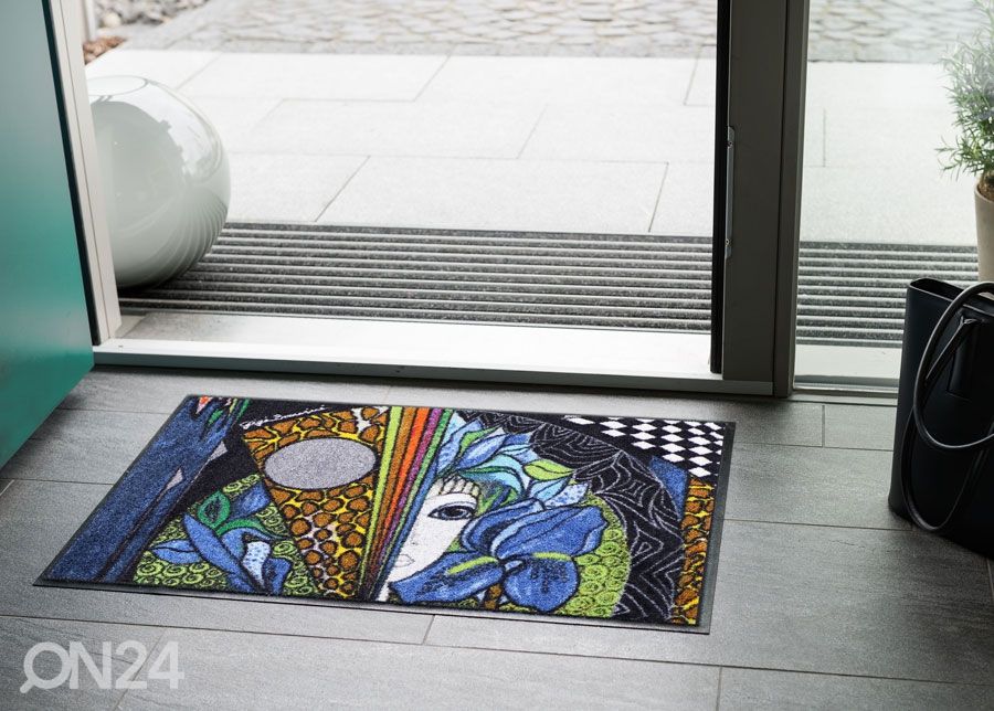 Matto BLAUE BLUME 50x75 cm kuvasuurennos