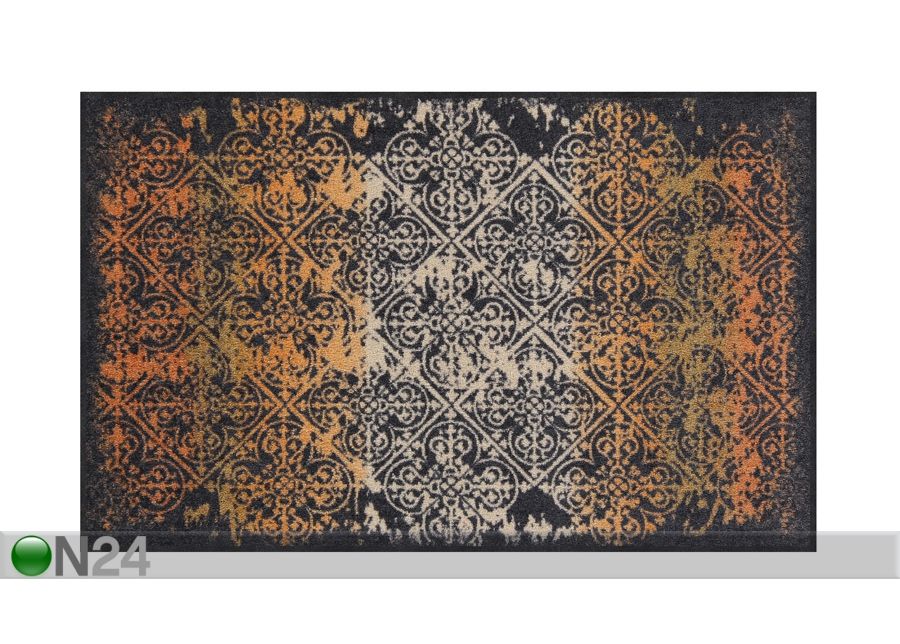 Matto Broken Tiles terra 50x75 cm kuvasuurennos