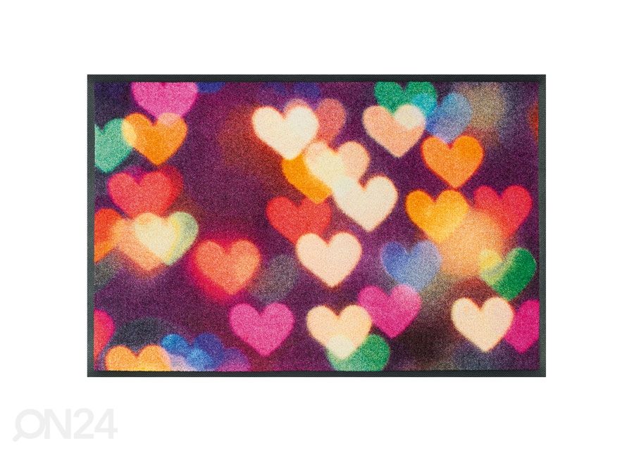 Matto CITY HEARTS 50x75 cm kuvasuurennos