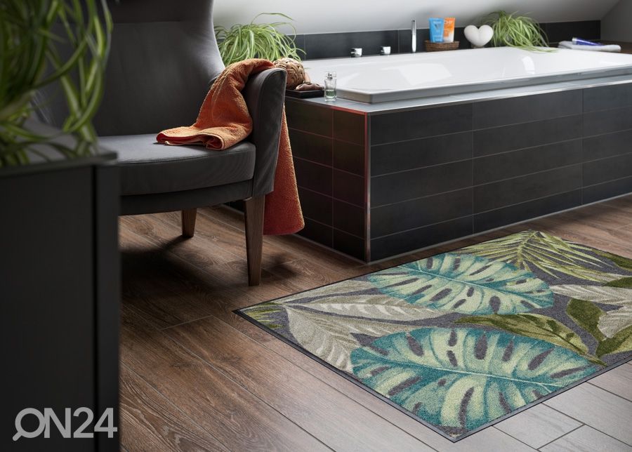 Matto Coco anthrazit 75x120 cm kuvasuurennos