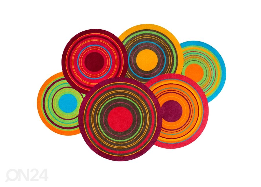 Matto COSMIC COLOURS 70x120 cm kuvasuurennos