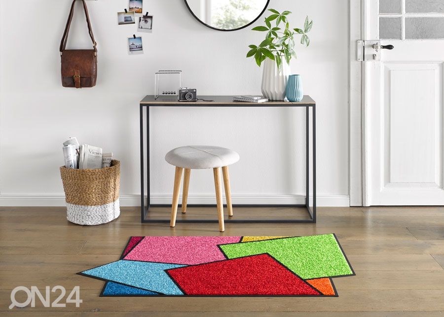 Matto Crazy Cubes 75x120 cm kuvasuurennos