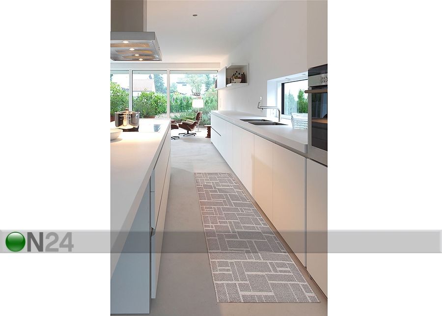 Matto Dama metallic 60x200 cm kuvasuurennos