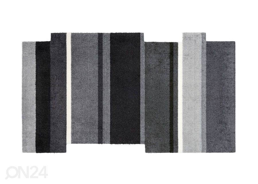 Matto Dancing Steps black 70x120 cm kuvasuurennos