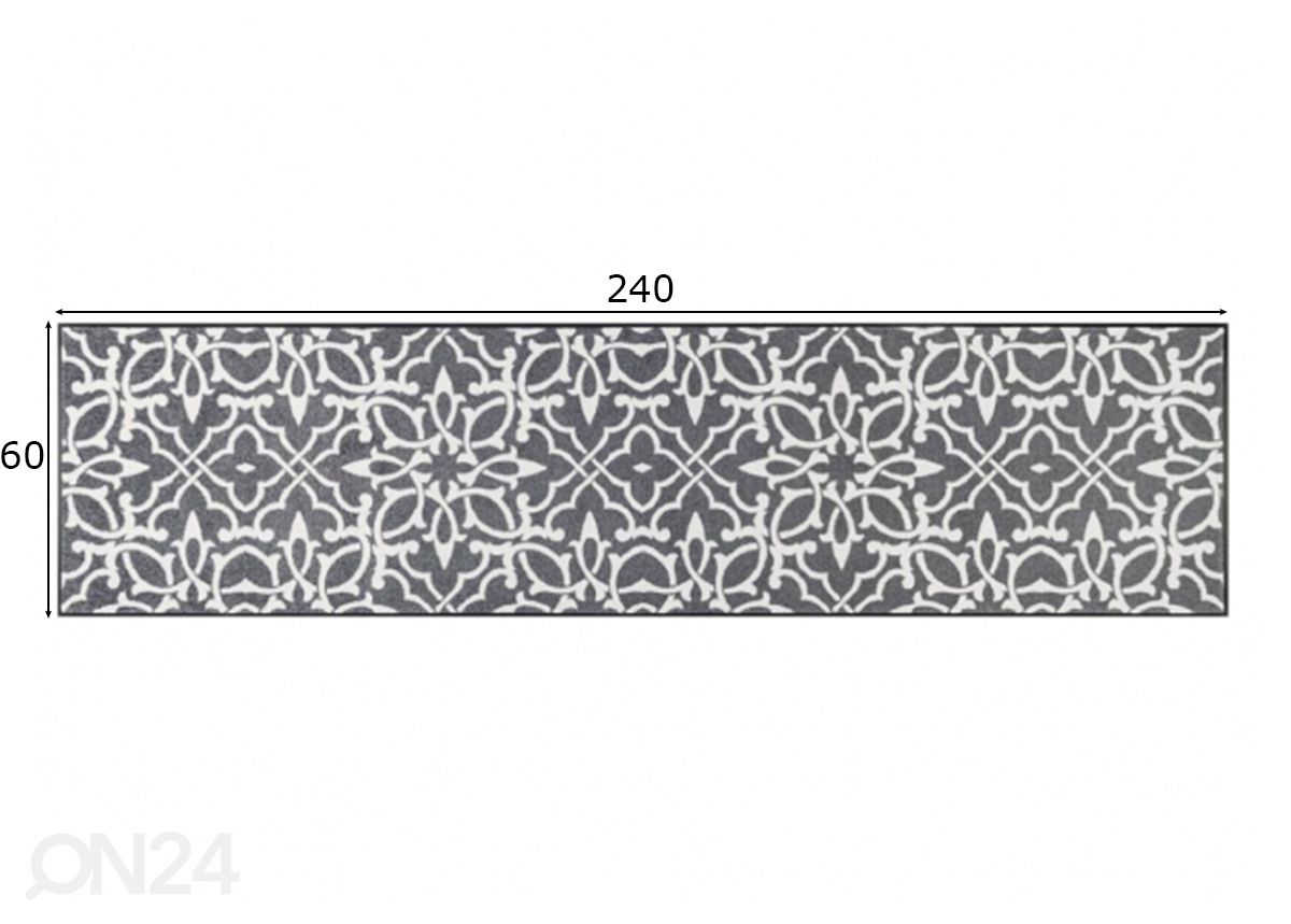 Matto Decorada 60x240 cm kuvasuurennos mitat