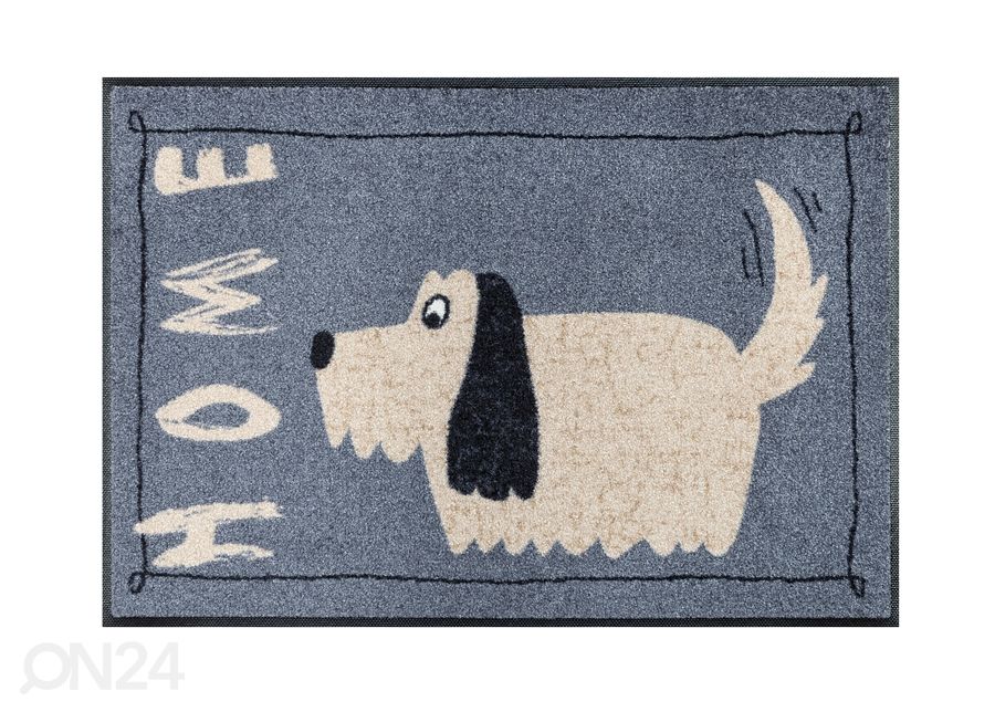 Matto DOGGY HOME 50x75 cm kuvasuurennos