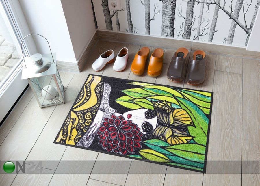 Matto DONNA CON FIORI 50x75 cm kuvasuurennos