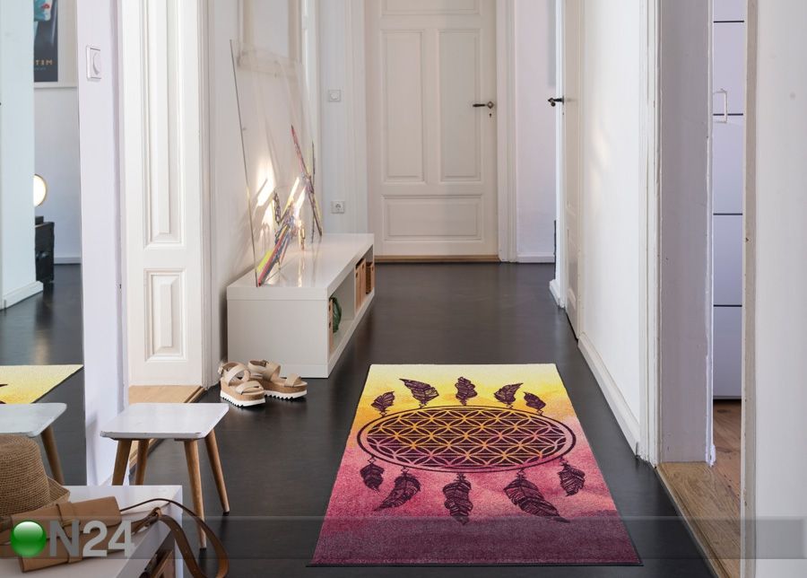 Matto Dreamcatcher pink 75x190 cm kuvasuurennos