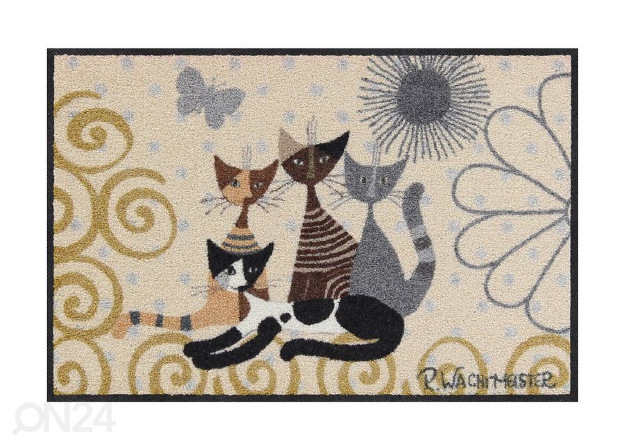Matto Fantasia di Gatti 50x75 cm kuvasuurennos