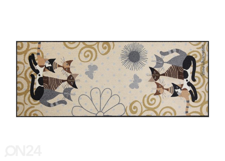 Matto Fantasia di Gatti 75x190 cm kuvasuurennos