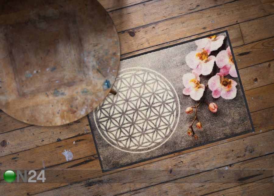 Matto Flower of Life 50x75 cm kuvasuurennos