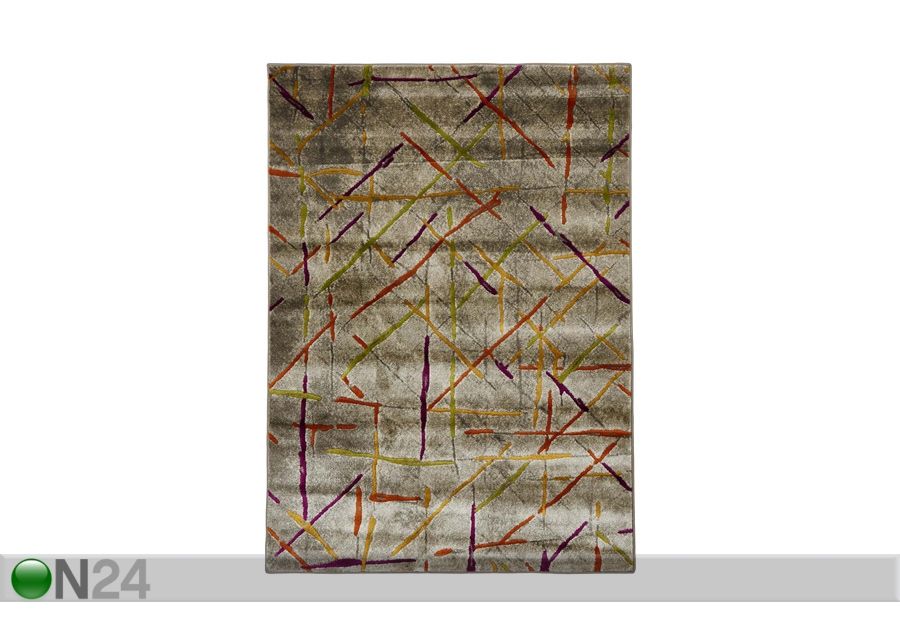 Matto Gipsy Boho Grey 180x270 cm kuvasuurennos