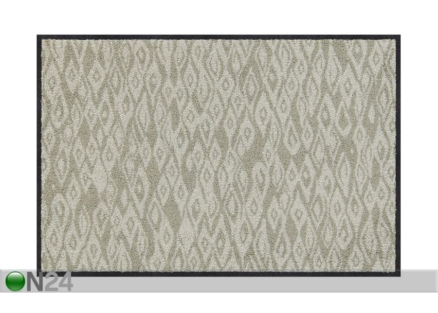 Matto Grit grey-green 50x75 cm kuvasuurennos