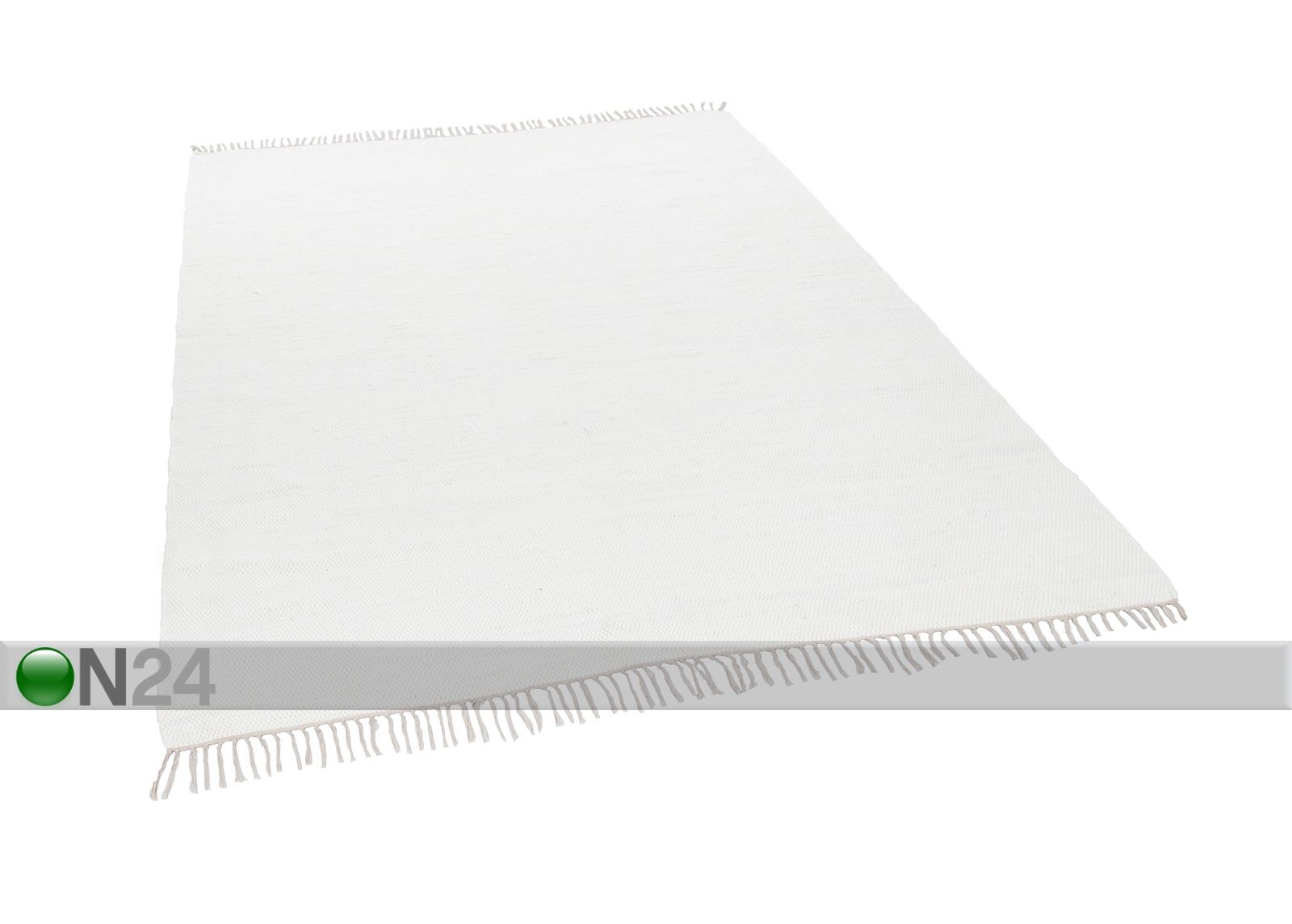 Matto Happy Cotton Uni 40x60 cm, valkoinen kuvasuurennos