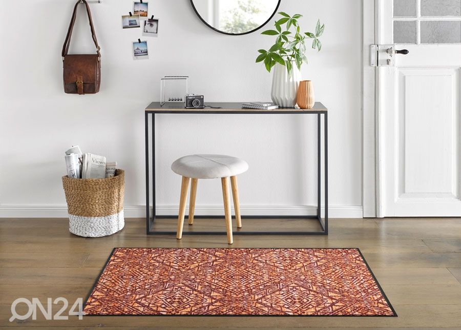 Matto Harmony red 75x120 cm kuvasuurennos
