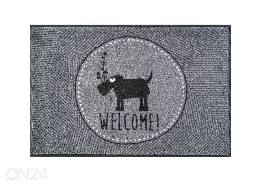 Matto HERR JUST WELCOME 50x75 cm kuvasuurennos
