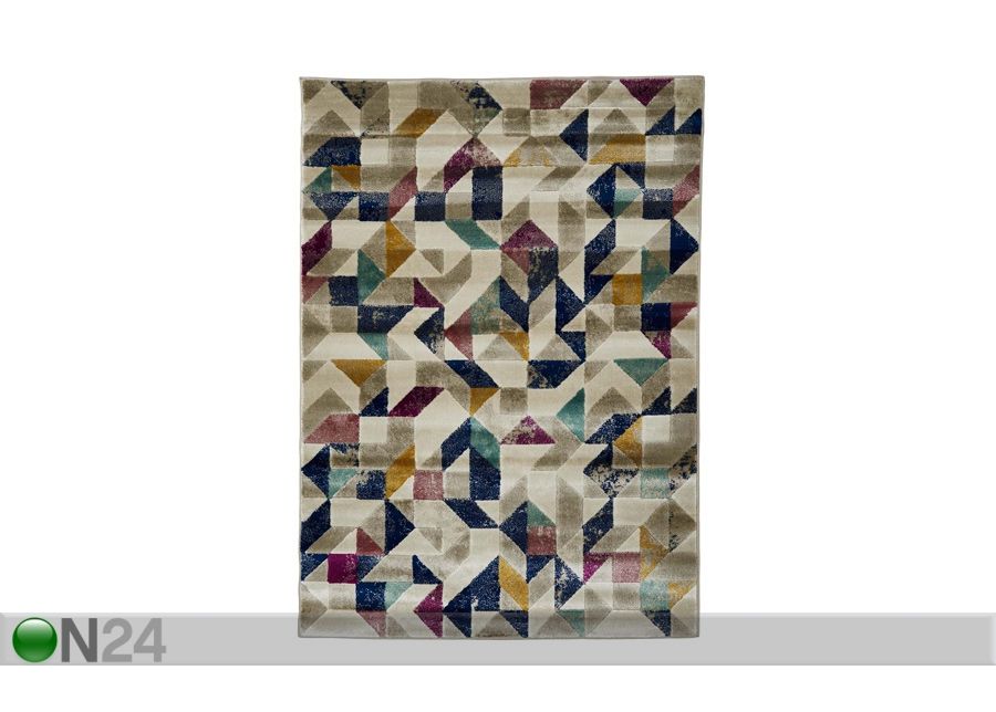 Matto Hippy Multi 140x200 cm kuvasuurennos