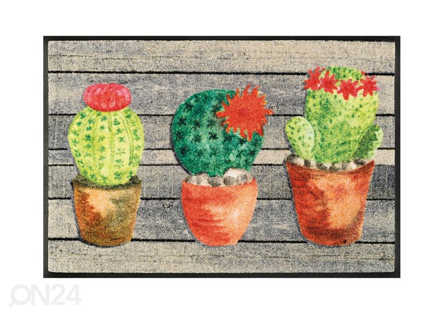 Matto JARDIN DE CACTUS 50x75 cm kuvasuurennos