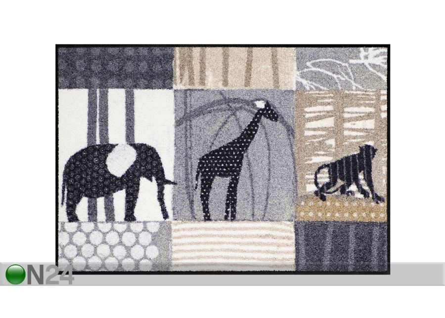 Matto JUNGLE WALK 50x75 cm kuvasuurennos